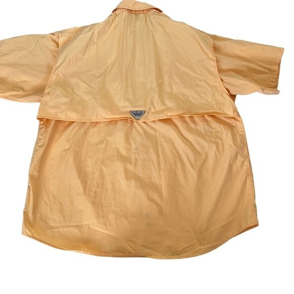 Columbia PFG Performance Fishing Gear Large Utility Shirt Short Sleeve - Picture 2 of 14
